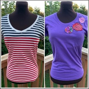 Bundle of 2 shirts / tops